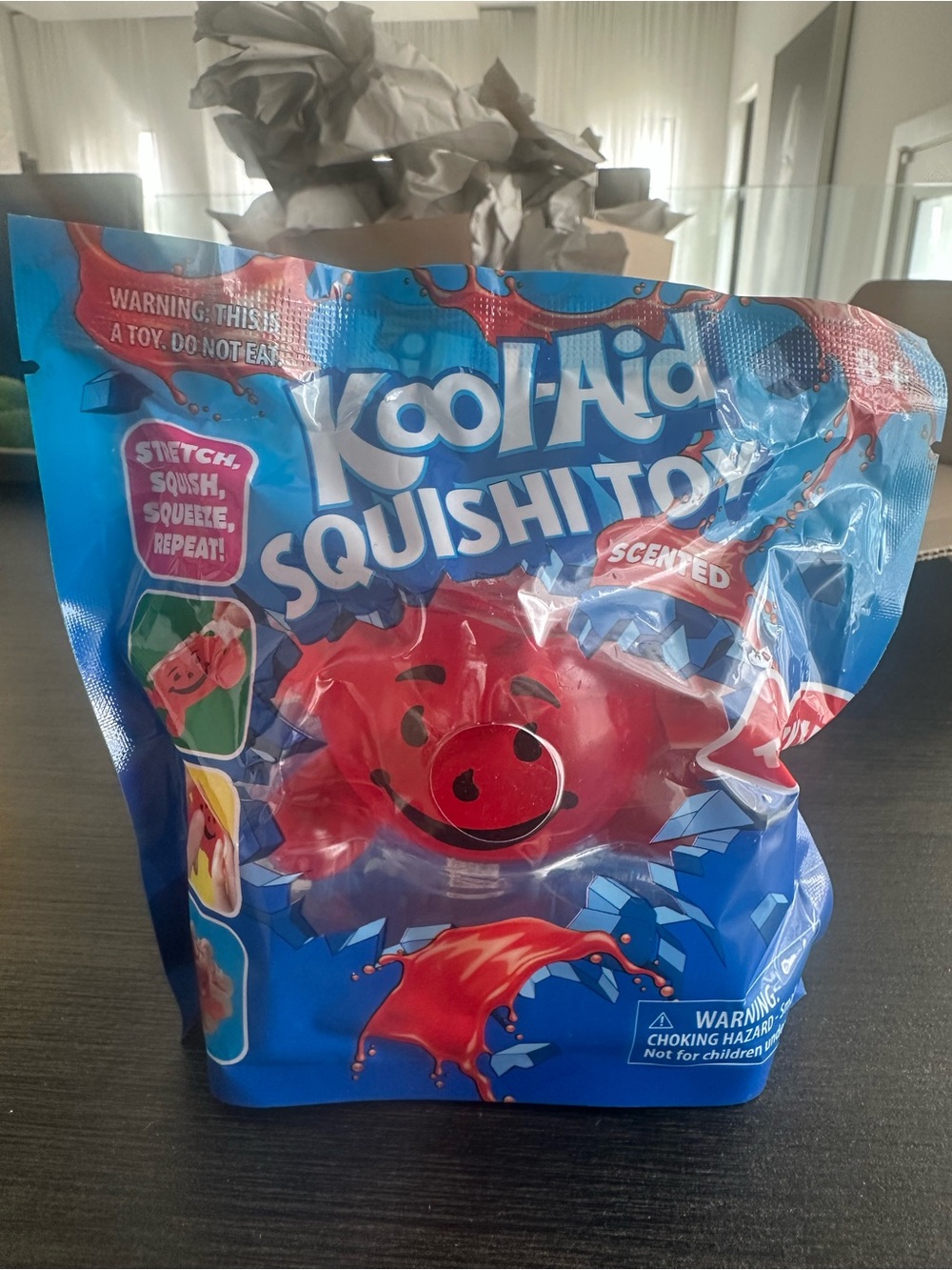 Kool-Aid Red Squish Toy - Scented Stretch & Squeeze Plush